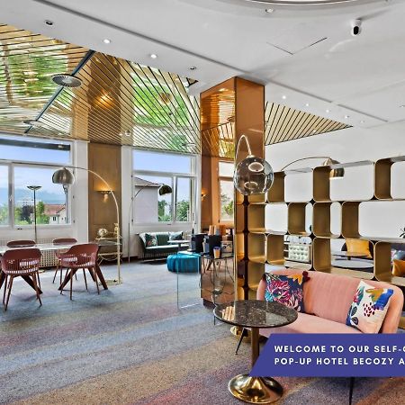 Becozy Au Parc Retro Edition Self-Check-In Rooms & Studios Fribourg Eksteriør bilde