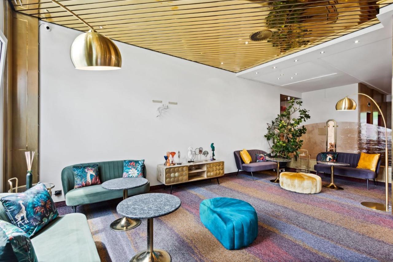 Becozy Au Parc Retro Edition Self-Check-In Rooms & Studios Fribourg Eksteriør bilde