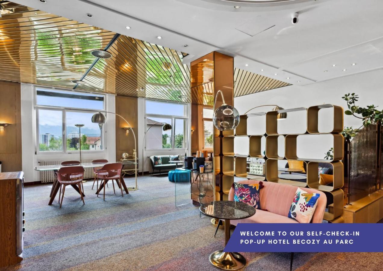 Becozy Au Parc Retro Edition Self-Check-In Rooms & Studios Fribourg Eksteriør bilde