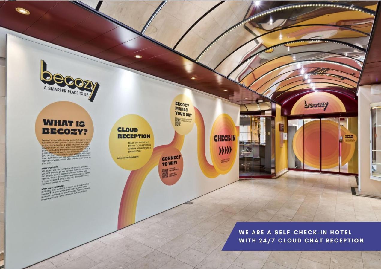 Becozy Au Parc Retro Edition Self-Check-In Rooms & Studios Fribourg Eksteriør bilde