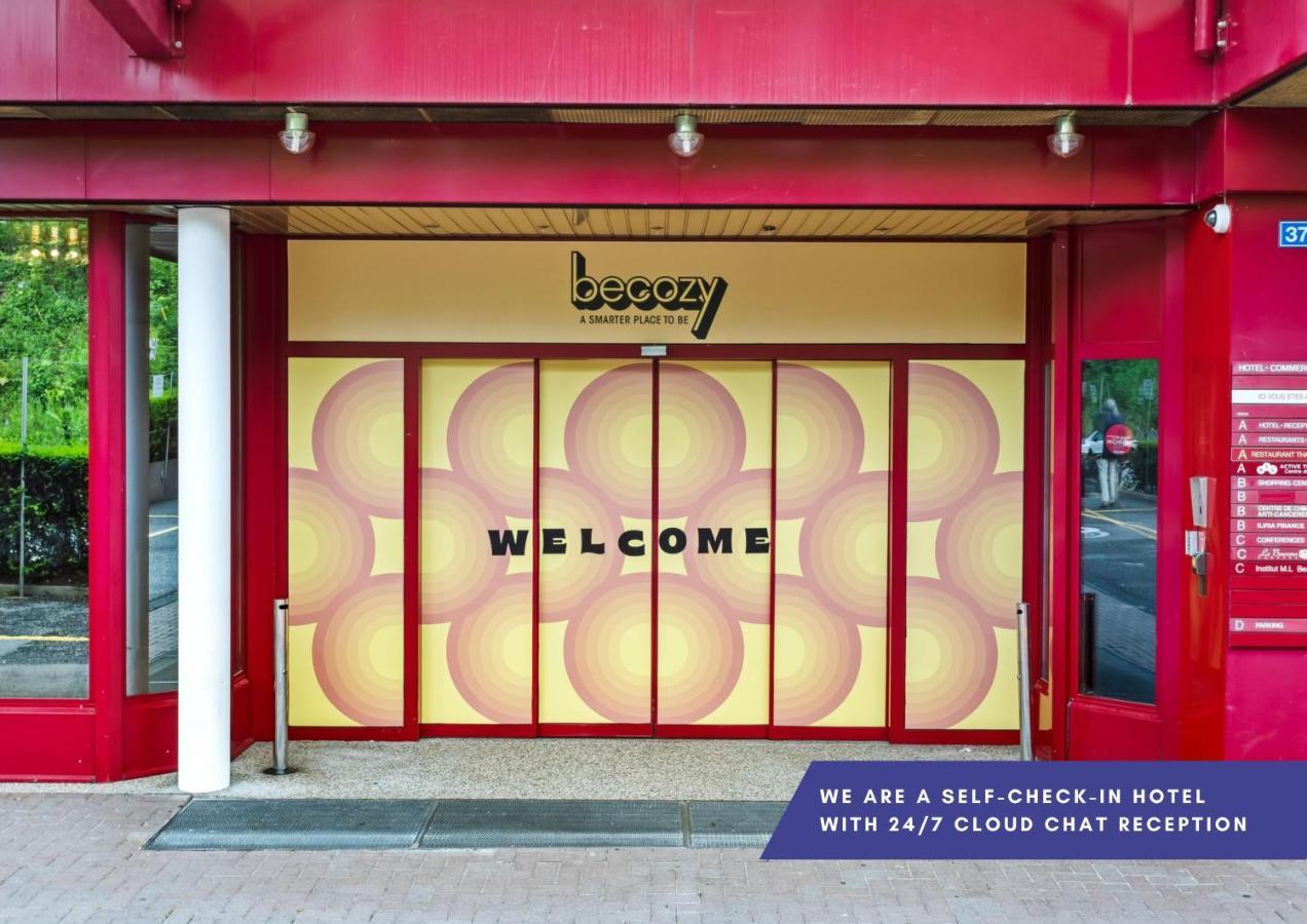 Becozy Au Parc Retro Edition Self-Check-In Rooms & Studios Fribourg Eksteriør bilde