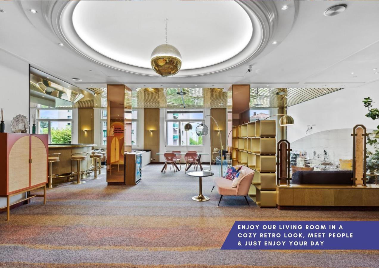 Becozy Au Parc Retro Edition Self-Check-In Rooms & Studios Fribourg Eksteriør bilde